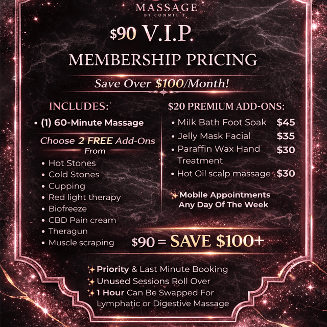 Infinite V.I.P Membership at Infinite Massage By SAMMIEJO in San Antonio, TX