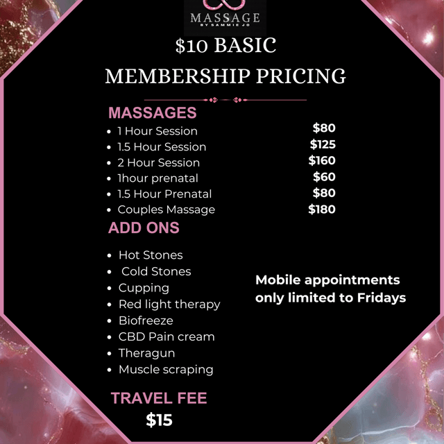 INFINITE Basic Membership at Infinite Massage By SAMMIEJO in San Antonio, TX